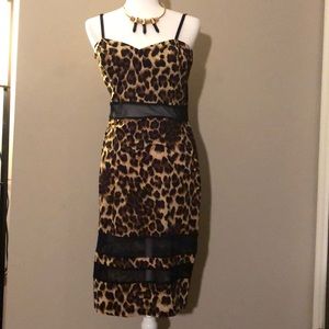 Leopard Print Bodycon Dress